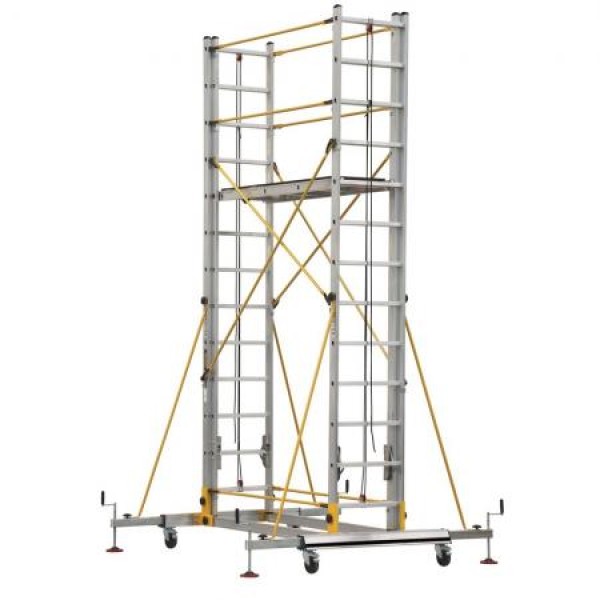 Професионално алуминиево подвижно скеле TeleSafe 008XL